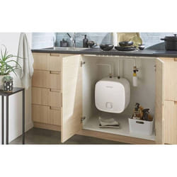 Chauffe-eau électrique 15L carré sous évier ODEO - ATLANTIC - 821502
