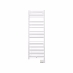 Description générale Radiateur sèche-serviettes électrique 750W, modèle DEVO-DCB18, avec corps de chauffe à fluide thermo-con ...