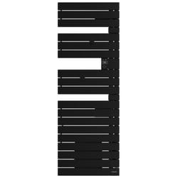 Atlantic - Sèche-serviettes connecté Nefertiti avec soufflerie mât à droite 1500W noir - 850055