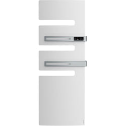 Atlantic - Radiateur sèche-serviettes connecté Serenis Premium mât droite 1750W Blanc Carat - 850437