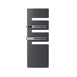 Atlantic - Radiateur sèche-serviettes connecté Serenis Premium mât gauche 1750W Graphite - 850449