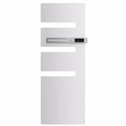 Sèche-serviette connecté mât à droite SERENIS 1750W blanc - ATLANTIC - 850513