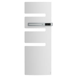 Sèche-serviette connecté mât à droite SERENIS 1750W blanc - ATLANTIC - 850513