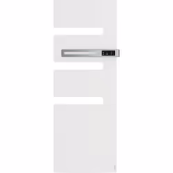 Radiateur sèche-serviettes Serenis mât gauche 500W Blanc ATLANTIC 850550Radiateur sèche-serviettes - Serenis électrique digit ...