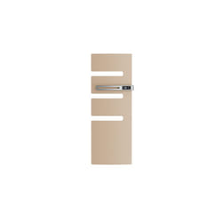 Atlantic - Radiateur sèche-serviettes connecté Serenis avec soufflerie mât droite 1750W Beige - 850600