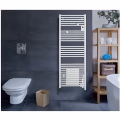 Description générale Le sèche-serviettes DORIS DIGITAL MIXTE VENTILO est un radiateur innovant et pratique, conçu pour s'adap ...