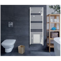 Atlantic - Sèche Serviette Doris Digital Mixte Ventilo Blanc 750+1000W