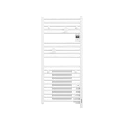 Sèche-serviette 1500W DORIS DIGITAL soufflant blanc brillant - ATLANTIC - 851244