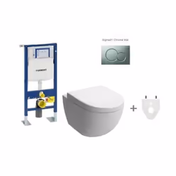 Pack est composé de: - Bati-support Geberit Autoportant UP320 (ref: 111.333.005) avec les fixations et raccordement complet.  ...