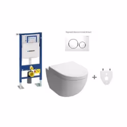 Pack est composé de: - Bati-support Geberit Autoportant UP320 (ref: 111.333.005) avec les fixations et raccordement complet.  ...