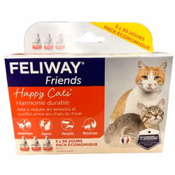 Feliway Friends Recharges pour Diffuseur 3 x 48ml