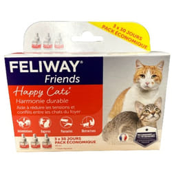 Feliway Friends Recharges pour Diffuseur 3 x 48ml
