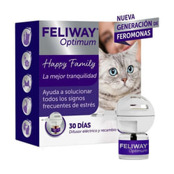 FELIWAY Optimum Diffuseur + Pièce de Rechange 48ML Standard Unique