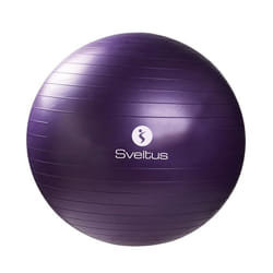 Gymball SVELTUS parme Ø75 cm - Anti-explosion pour Pilates et renforcement musculaire