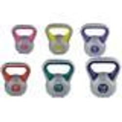 Kettlebell fit 12 kg - SVELTUS - Homme - Couleurs pastel - Design ergonomique