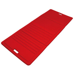 Tapis de Fitness pliable SVELTUS - Rouge 170x70 cm - Lavable et résistant