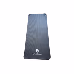 Sveltus 1359, Tapis d'exercice, Noir, Élastomère, 600 mm, 1400 mm, 1 cm