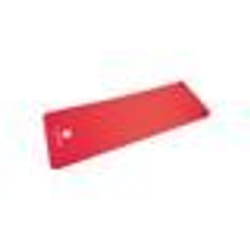 Tapis de fitness pieds nus SVELTUS Evolution rouge 180x60 cm - épaisseur 15 mm - avec poignée de transport