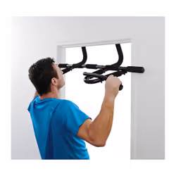 Sveltus 2611 barre de traction avec extenseurs 120 kg Noir