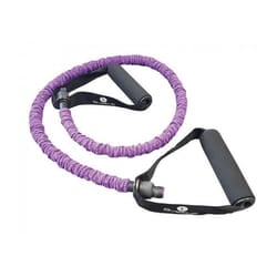 Tube de renforcement musculaire SVELTUS - Fitness power violet medium