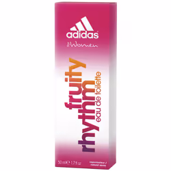 Adidas Fruity Rhythm, Femmes, 50 ml, Framboise, Cyclamen, Bois de santal, Spray