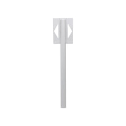 Renz - Pied H.116 x L.33 x P.5 Cm Blanc