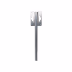 Matière principale : Aluminium Finition du produit : Mat Couleur : Gris Largeur (en cm) : 33 Hauteur (en cm) : 116 Profondeur ...