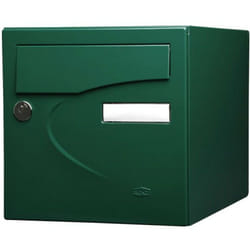 Renz - Boîte Aux Lettres Préférence, 1 Porte Vert 6005