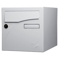Renz - Boîte aux lettres type Préface New - antivandalisme - simple face - ivoire ral 1015