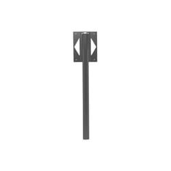 Renz - Pied H.116 x L.33 x P.5 Cm Gris Anthracite