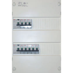AEG - Coffret électrique prééquipé 2 rangées, 26 modules - 35/100m²