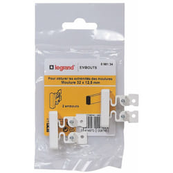 Legrand - Système de moulure 32 x 12,5 mm embout