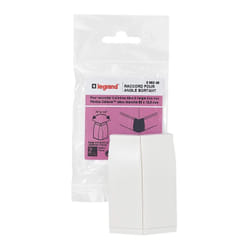 Legrand - raccord pour angle sortant pour plinthe céliane déco 82 x 12,5 mm blanc 098348