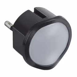 C2G 80837, Veilleuse à brancher, Noir, Plastique, LED, 21 g, Secteur