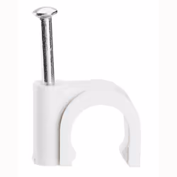legrand 031556 : attache pontet - legrand fixfor - pour câble rond ayant un diamètre de 7 mm - couleur blanc. applications et ...