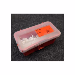 Attache pontet à clouer pour câble Ø 6mm pointe longueur 25mm plastique blanc (boîte de 100) Fixfor LEGRAND 031555 ATTACHE PL ...