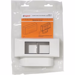 CADRE 2 POSTES MOSAIC EP16 LEGRAND 098193 Caractéristiques du produit Cadre pour appareillage Mosaic double Montage uniquemen ...