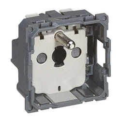 Prise électrique - Legrand - Céliane - 2P+T - Blanc - Rectangulaire - Intérieur