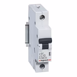 Disjoncteur - LEGRAND - RX3 LS c10 a - 10 A - 6 kA - Rectangulaire