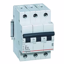Disjoncteur LEGRAND B16 A - Disjoncteur Automatique B16 A - 30 Ma - 3