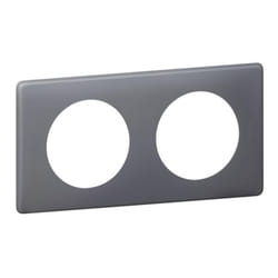 plaque legrand céliane 2 postes schiste