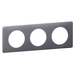 plaque legrand céliane 3 postes schiste