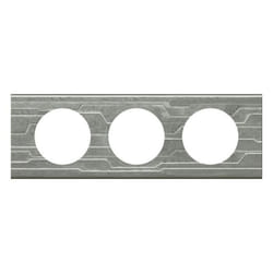 LEGRAND Celiane Plaque de finition 3 postes furtif