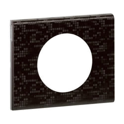 LEGRAND Celiane Plaque de finition 1 poste cuir pixels