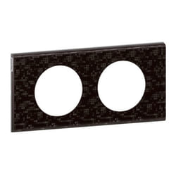 LEGRAND Celiane Plaque de finition 2 postes cuir pixels