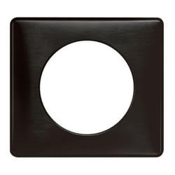 Legrand - Plaque Céliane Métal Carbone 1 poste (098851)