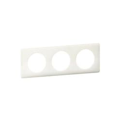 Legrand - Plaque Céliane Memories Yesterday blanc 3 postes (098880)