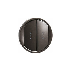 Legrand - enjo 2xcommande voyant graphite -