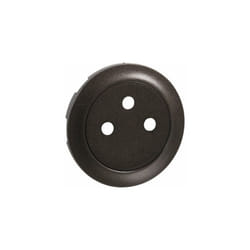 Enjoliveur Céliane pour prise de courant 2PT Surface  finition graphite