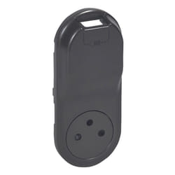 Legrand - Enjoliveur Céliane pour prise de courant 2P+T Surface et chargeur usb semi encastré finition graphite (067916)